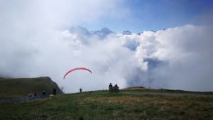 Parapante la Mannlichen