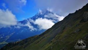 Eiger-ul începe să se arate