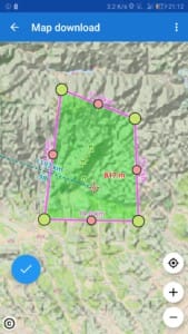 Locus Map - selecție download hartă