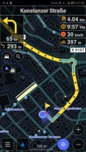 OsmAnd - navigatie auto