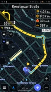 OsmAnd - navigatie auto