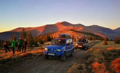 Parângu mare prin sud - traseu offroad și de picior