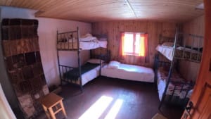 Cabana Cozia - interior