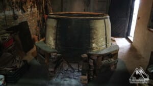 Cuptor pentru ars vasele de lut