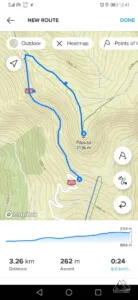 Suunto - crearea unei rute